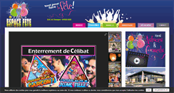 Desktop Screenshot of espacefete.com